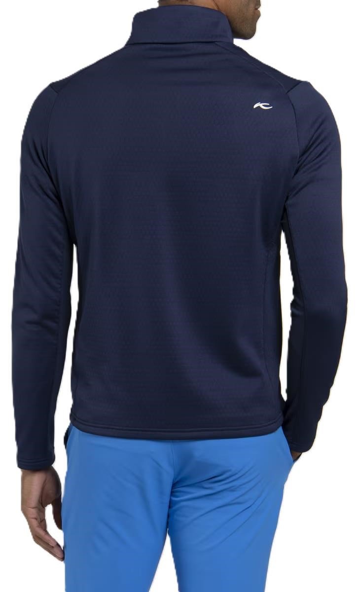 KJUS Hydraulic Midlayer Half-Zip men's sweatshirt, atlanta blue