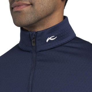 KJUS Hydraulic Midlayer Half-Zip men's sweatshirt, atlanta blue