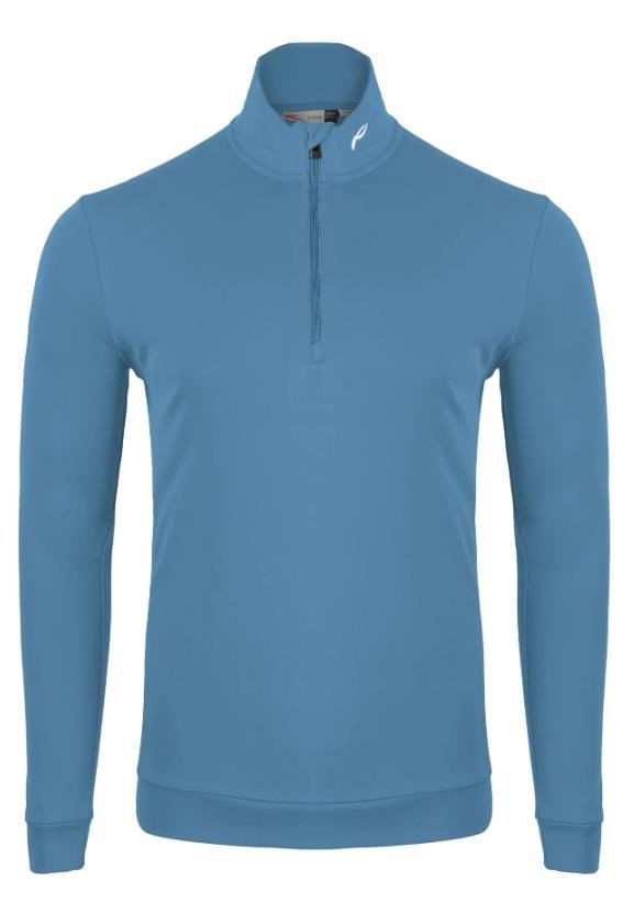 KJUS Kallen Half-Zip men's sweatshirt, atlas blue