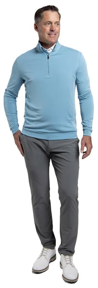 KJUS Kallen Half-Zip men's sweatshirt, atlas blue