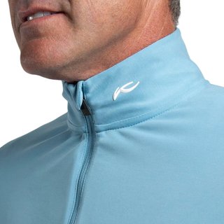 KJUS Kallen Half-Zip men's sweatshirt, atlas blue