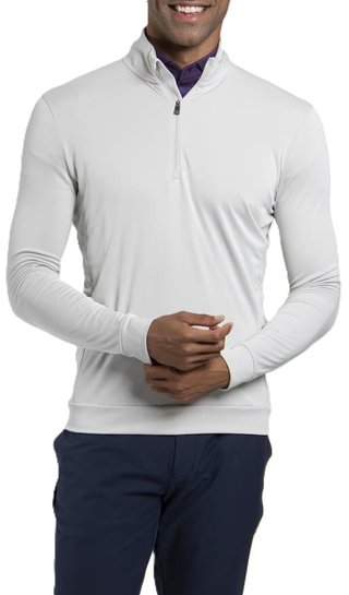 KJUS Kallen Half-Zip men's sweatshirt, alloy