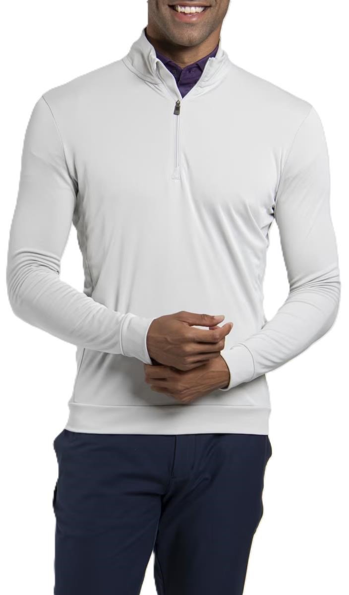 KJUS Kallen Half-Zip men's sweatshirt, alloy