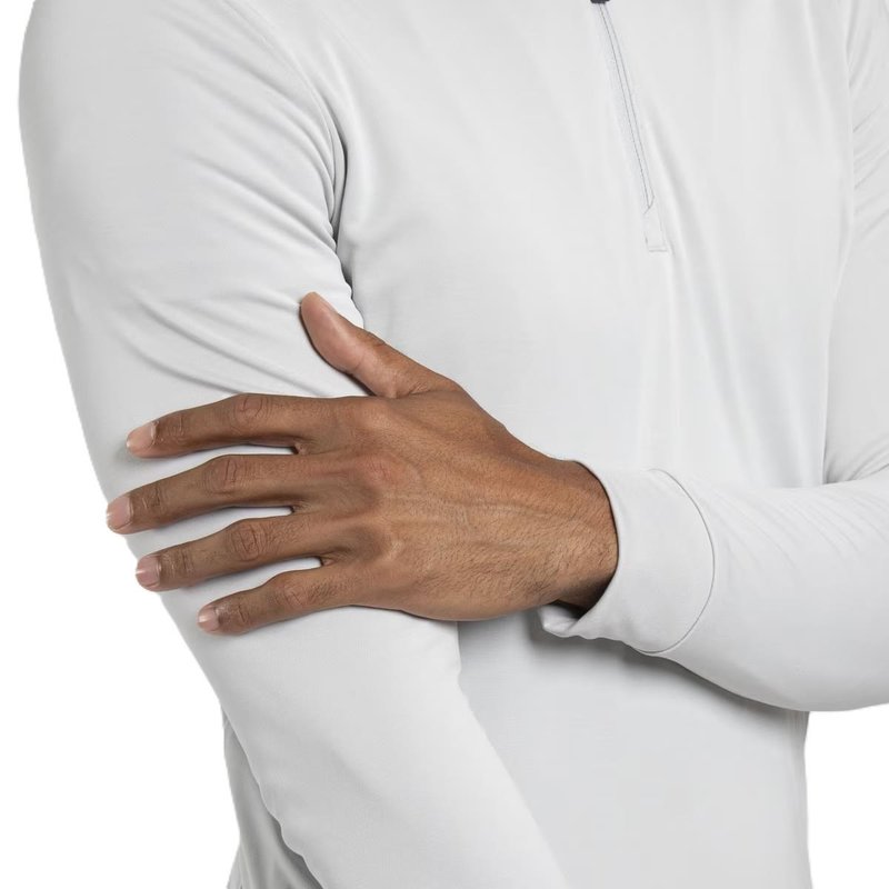 KJUS Kallen Half-Zip men's sweatshirt, alloy
