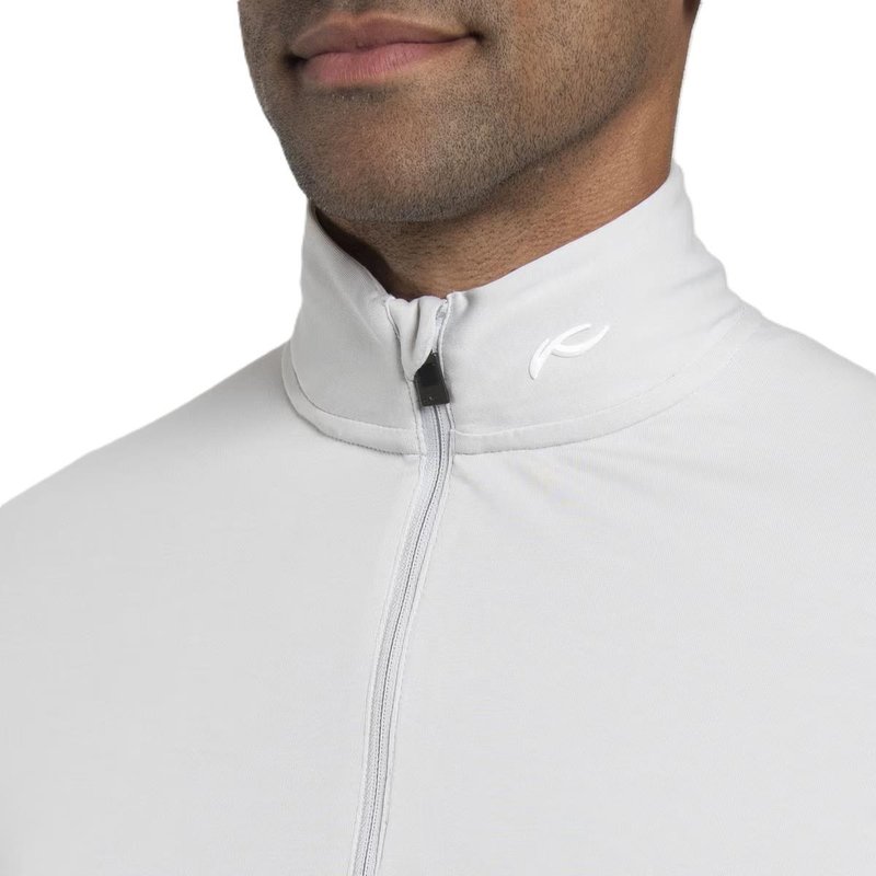KJUS Kallen Half-Zip men's sweatshirt, alloy