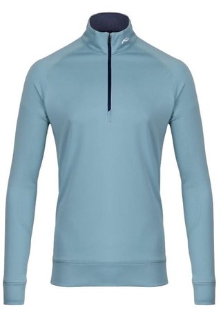 KJUS Keano Half-Zip men's sweatshirt, riverbank/atlanta blue