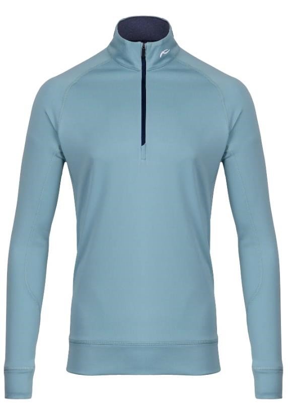 KJUS Keano Half-Zip men's sweatshirt, riverbank/atlanta blue