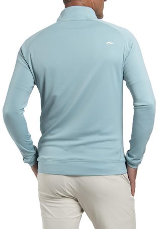 KJUS Keano Half-Zip men's sweatshirt, riverbank/atlanta blue