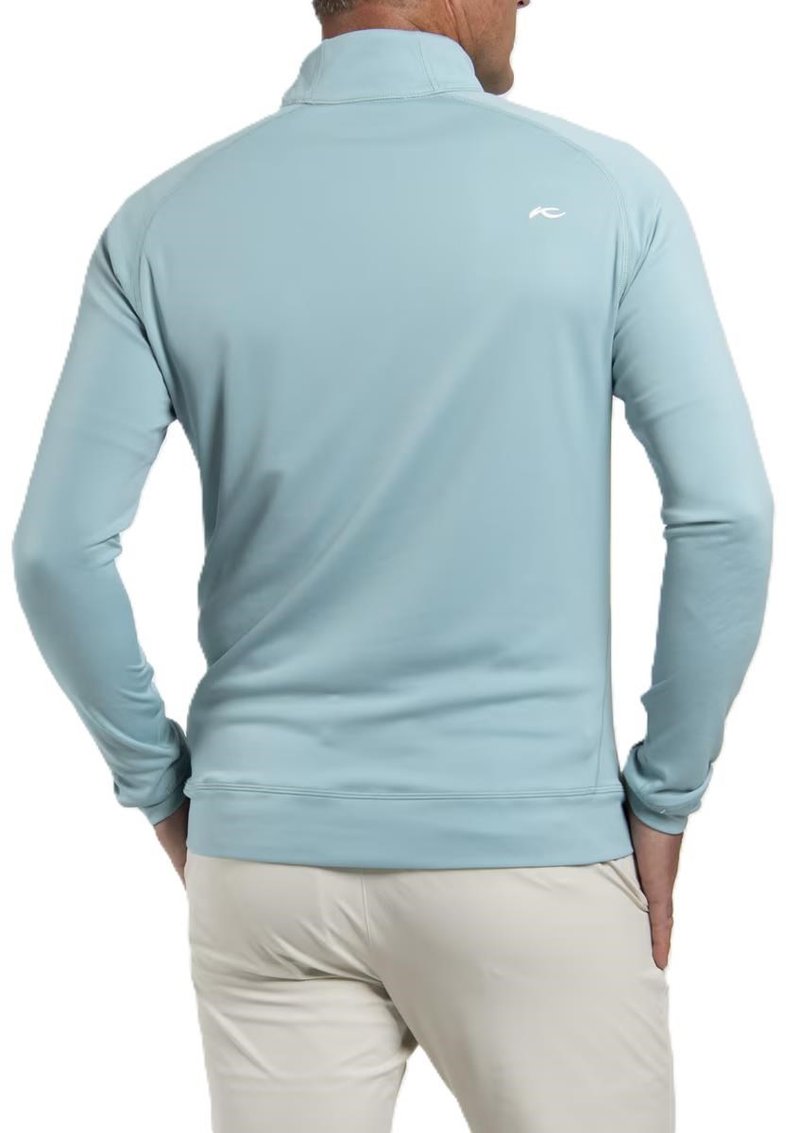 KJUS Keano Half-Zip men's sweatshirt, riverbank/atlanta blue
