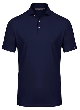 KJUS Cool Point men's polo, atlanta blue