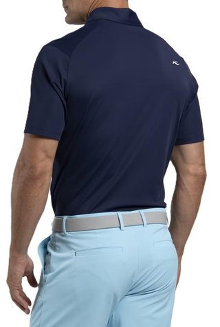 KJUS Cool Point men's polo, atlanta blue