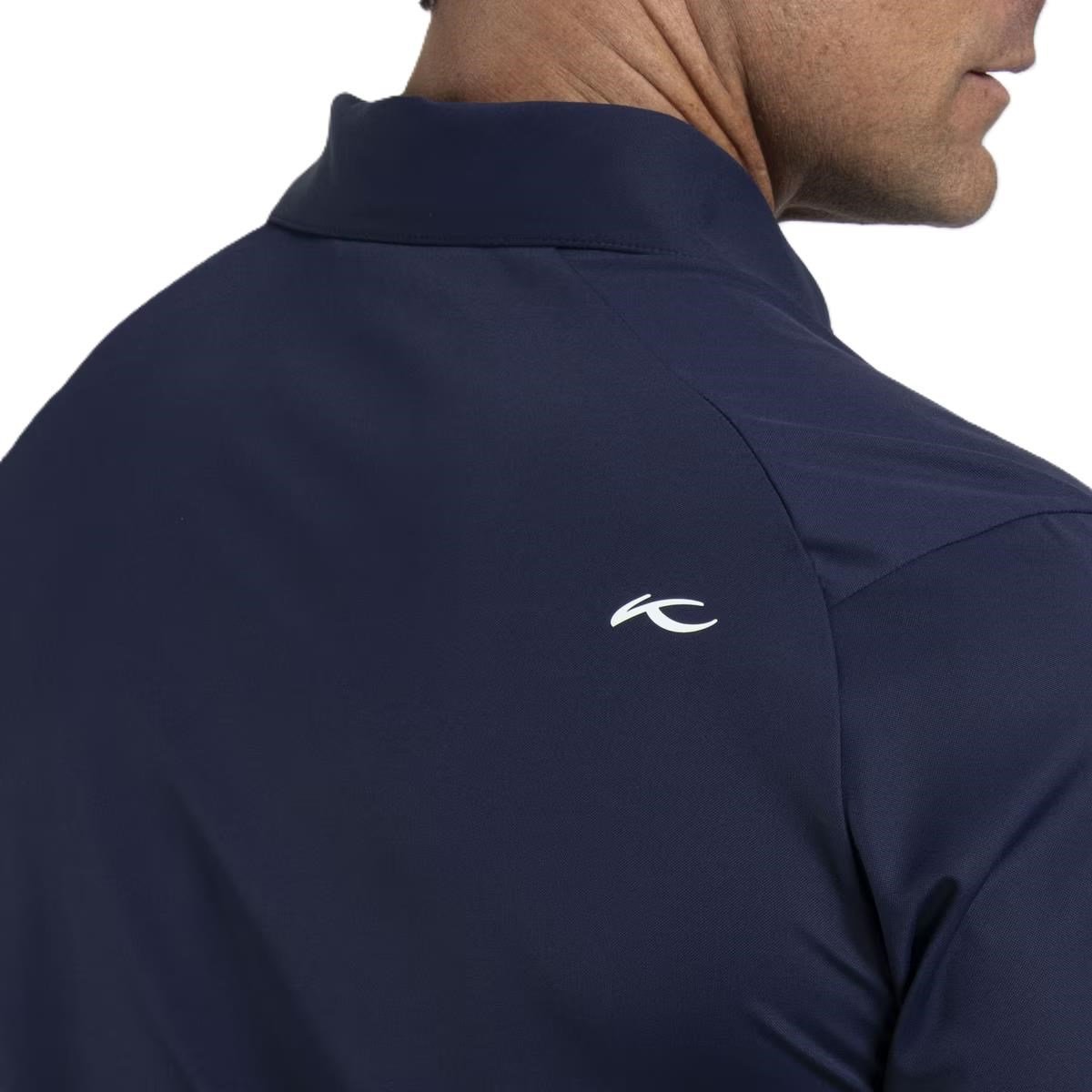 KJUS Cool Point men's polo, atlanta blue