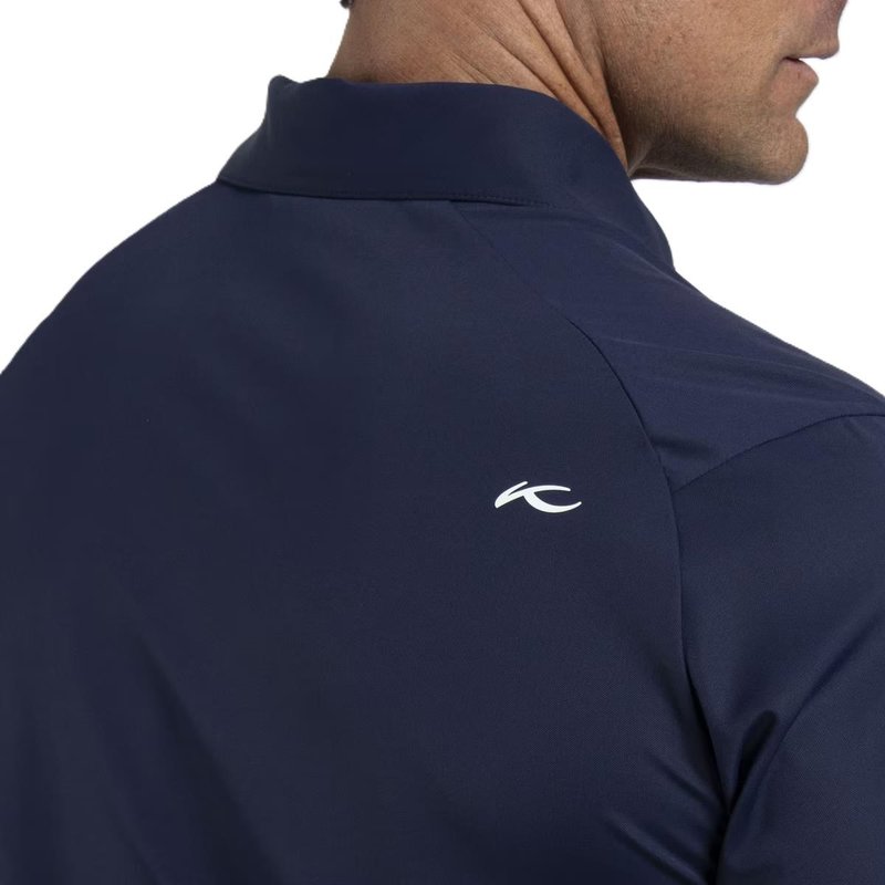 KJUS Cool Point men's polo, atlanta blue