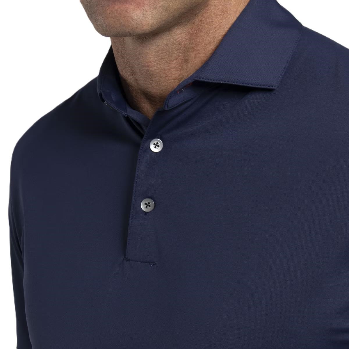 KJUS Cool Point men's polo, atlanta blue