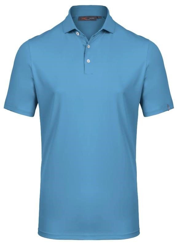 KJUS Cool Point men's polo, atlas blue