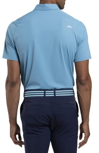 KJUS Cool Point men's polo, atlas blue