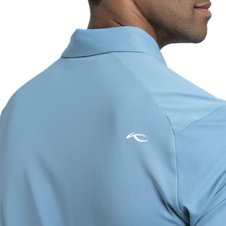 KJUS Cool Point men's polo, atlas blue