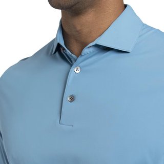 KJUS Cool Point men's polo, atlas blue