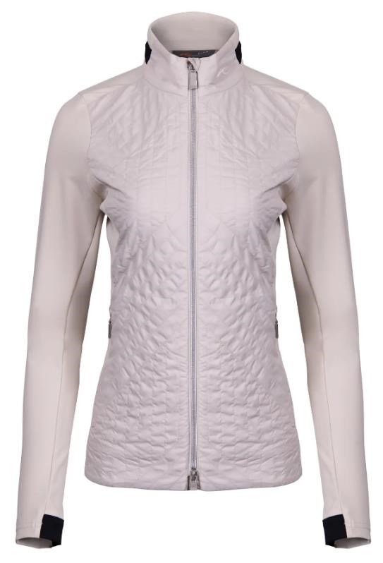 KJUS Retention women's jacket, oyster/black