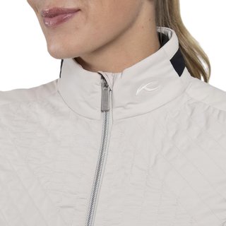 KJUS Retention women's jacket, oyster/black