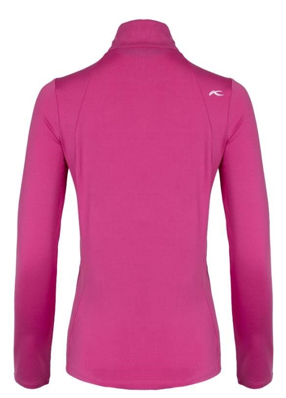 KJUS Collagen Midlayer Half-Zip women's sweatshirt, peony