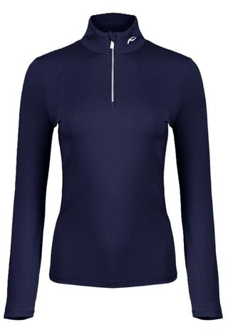 KJUS Collagen Midlayer Half-Zip women's sweatshirt, atlanta blue