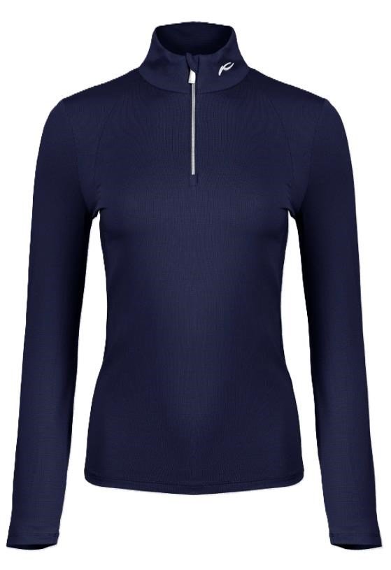KJUS Collagen Midlayer Half-Zip women's sweatshirt, atlanta blue