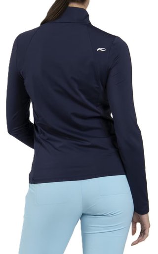 KJUS Collagen Midlayer Half-Zip women's sweatshirt, atlanta blue