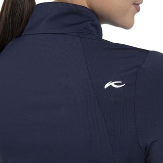 KJUS Collagen Midlayer Half-Zip women's sweatshirt, atlanta blue
