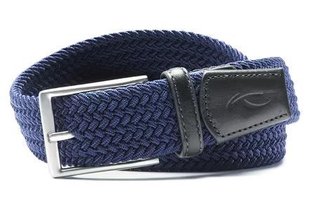 KJUS Classic Web Wide unisex belt, atlanta blue