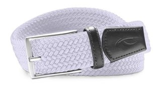 KJUS Classic Web Wide unisex belt, white