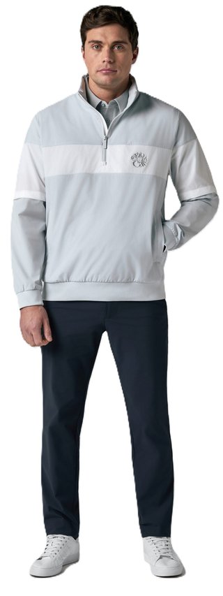 Callaway Modern Traveler Half Zip Convertible men's jacket, gray dawn