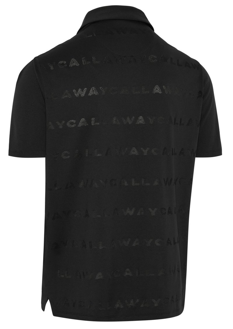 Callaway Mid Century Jacquard men's polo, anthracite