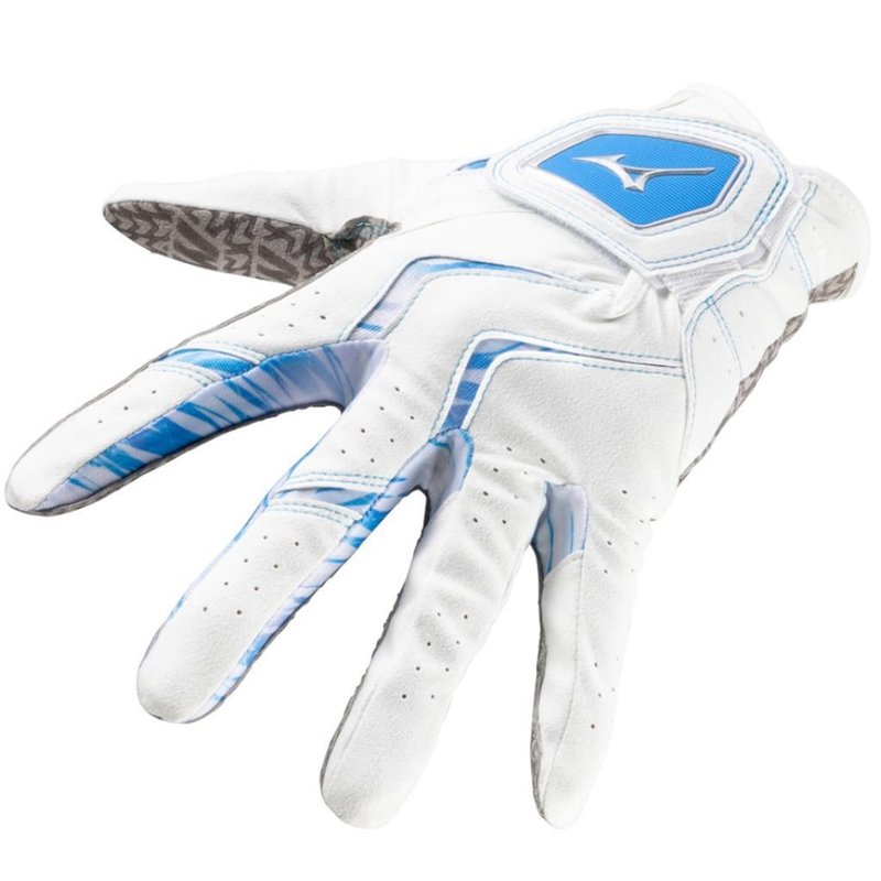 Mizuno Double Grip mens golf glove, white
