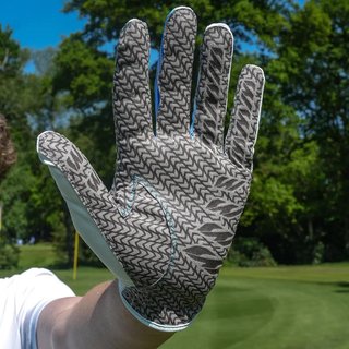 Mizuno Double Grip mens golf glove, white