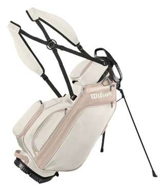 Wilson Aurora ladies stand bag, white/beige