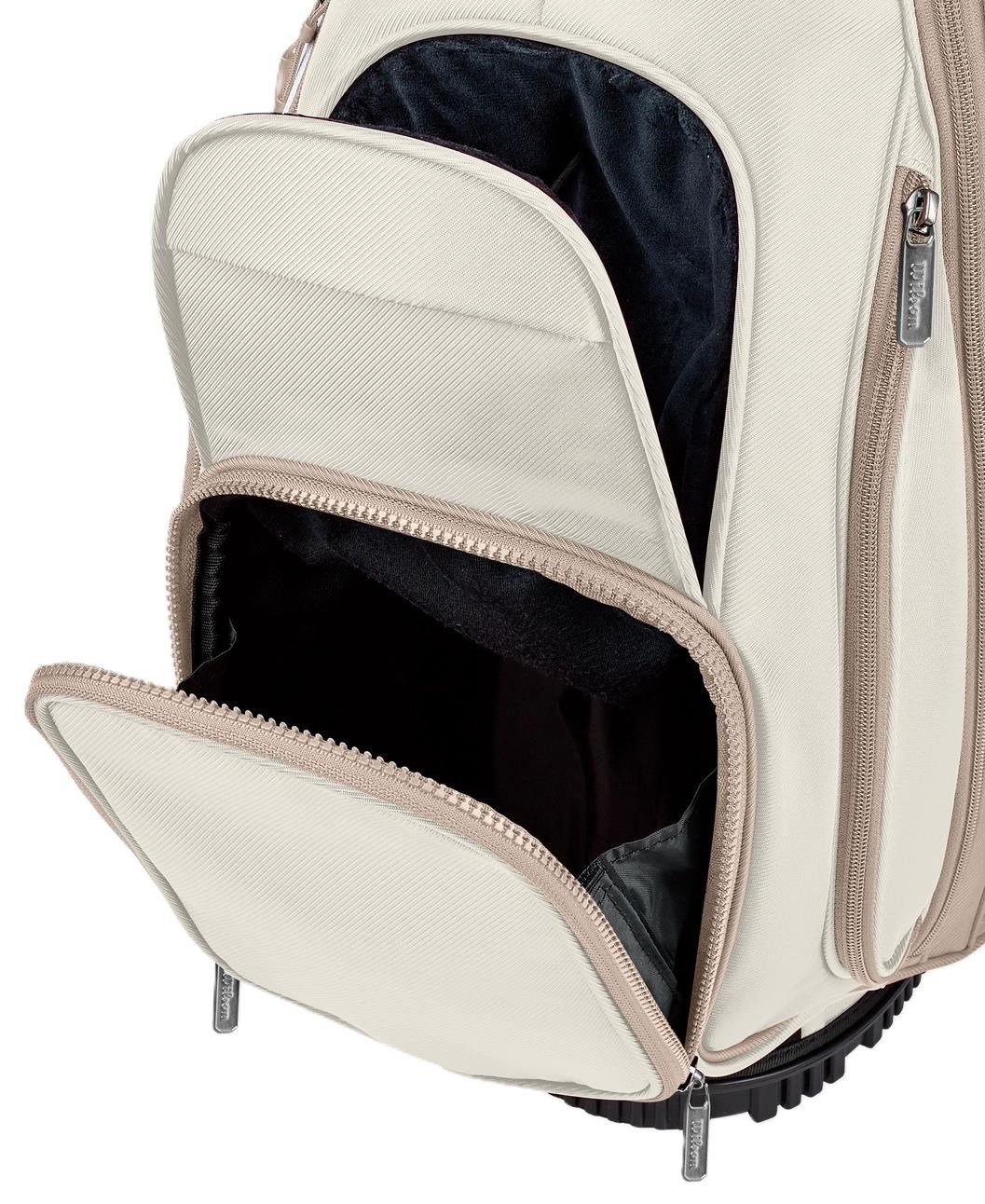 Wilson Aurora ladies stand bag, white/beige