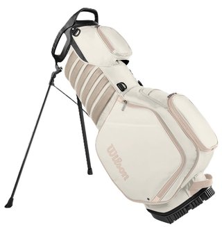 Wilson Aurora ladies stand bag, white/beige
