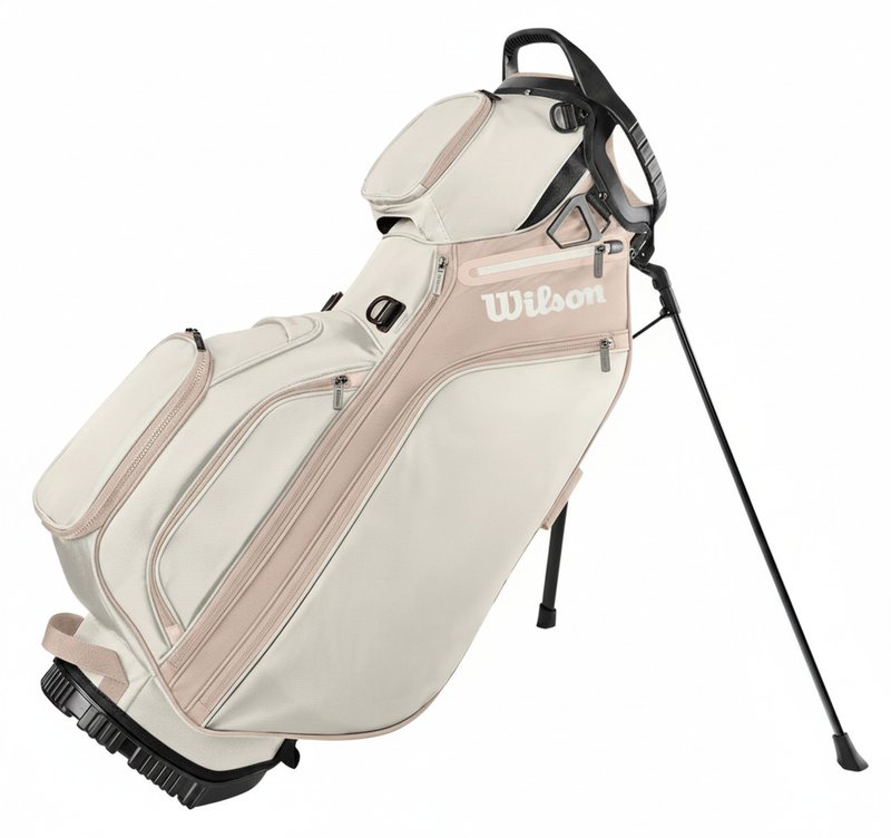 Wilson Aurora ladies stand bag, white/beige