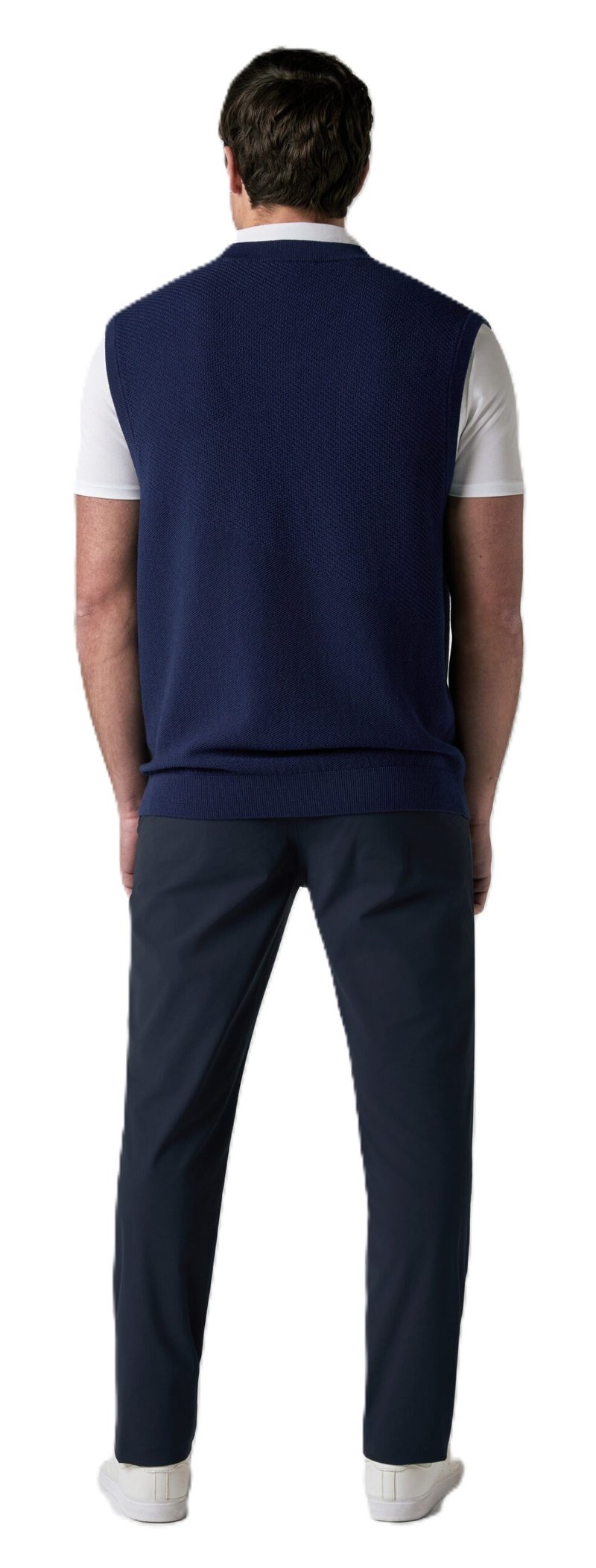 Callaway Mid Century men's vest, medieval blue