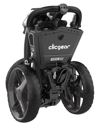 Clicgear 4.5 manual trolley, black