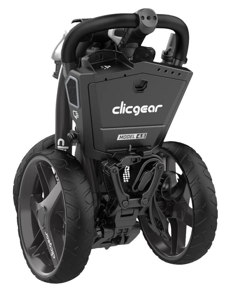 Clicgear 4.5 manual trolley, black