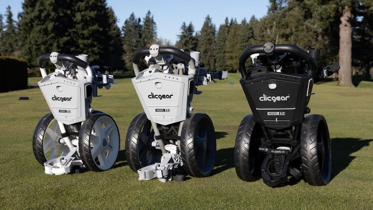 Clicgear 4.5 manual trolley, slate gray