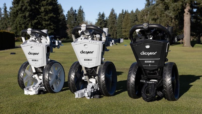 Clicgear 4.5 manual trolley, slate gray