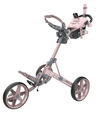 Clicgear 4.5 manual trolley, pink