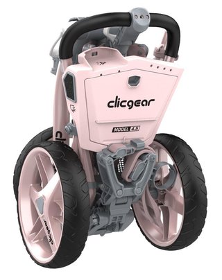Clicgear 4.5 manual trolley, pink