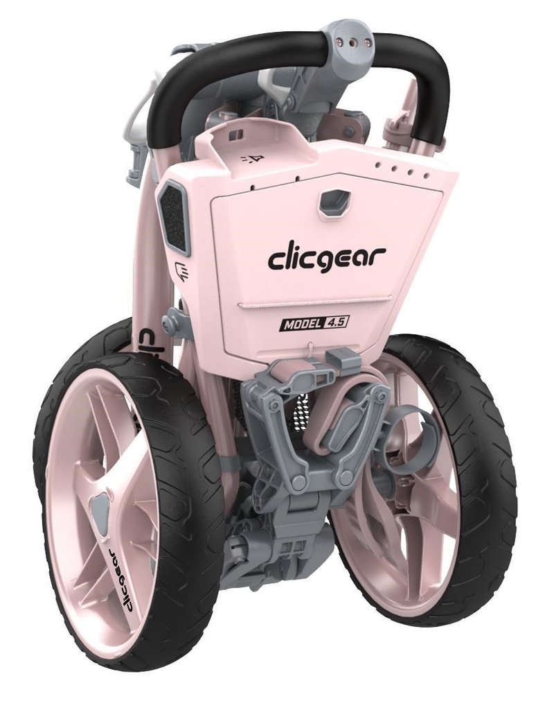Clicgear 4.5 manual trolley, pink