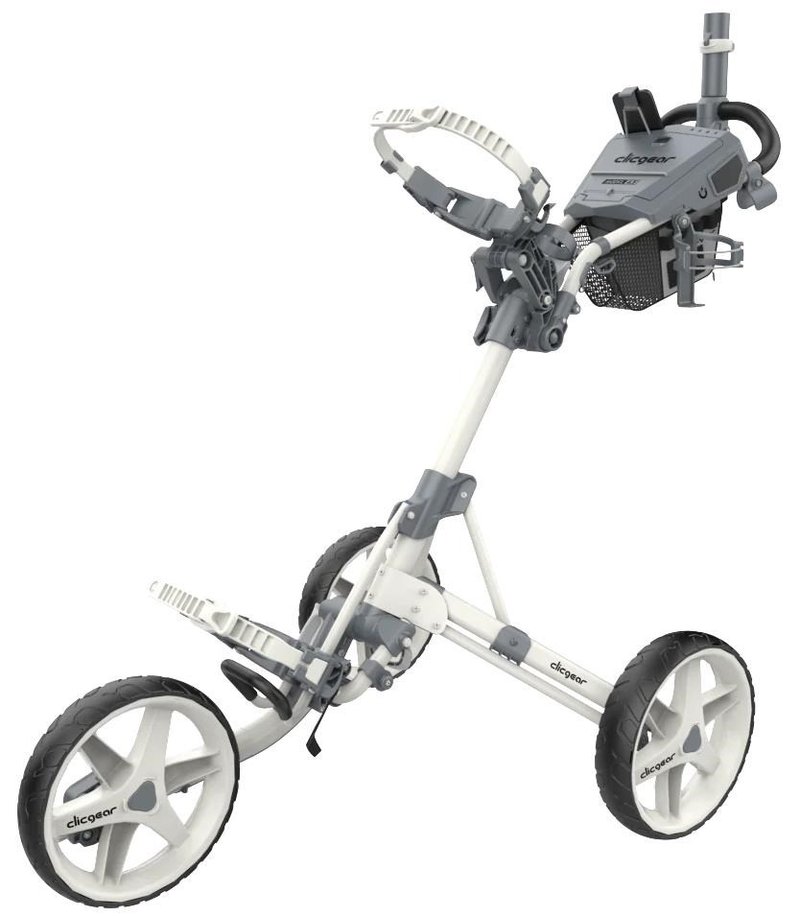 Clicgear 4.5 manual trolley, white