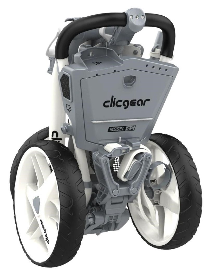 Clicgear 4.5 manual trolley, white