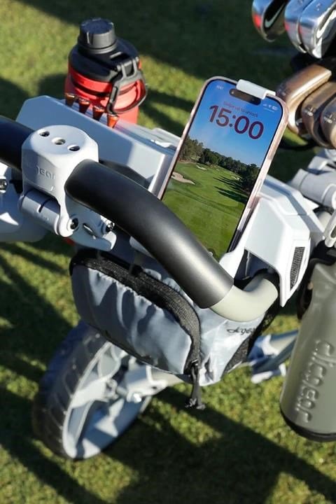 Clicgear 4.5 manual trolley, white